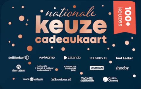 keuze cadeaukaart saldo